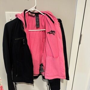Ladies Harley Davidson Riding Jacket with removable lining. Gently used.